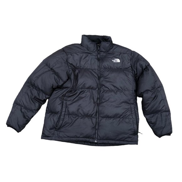 VINTAGE The North Face Nuptse Jacket 550 Series Black XL - Picture 1 of 11